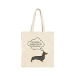 Tote Bag Hog Dog