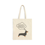 Tote Bag Hog Dog