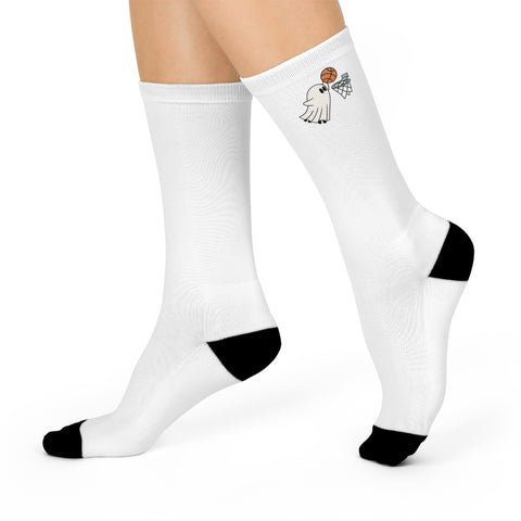 Ghost Dunking Crew Socks