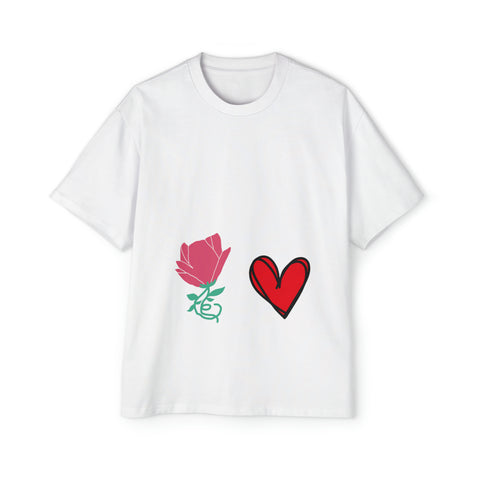 Love and Roses Oversized Tee