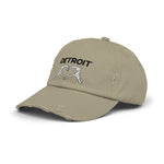 Detroit Distressed Cap