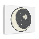 Wall Art Canvas Moon