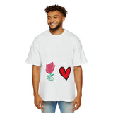 Love and Roses Oversized Tee