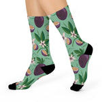 Tropical Cushioned Crew Socks