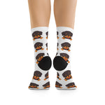 Rottweiler Puppy Poly Socks