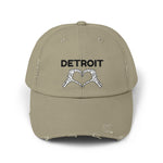 Detroit Distressed Cap