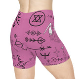 Pink Warrior Women's Biker Shorts