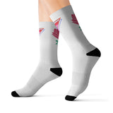 Aquil Red Rose Socks