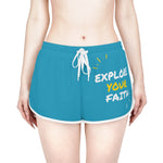 Women's Explore Your Faith  Shorts (AOP)