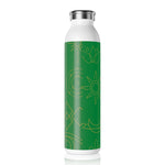 Green and Gold 20oz Water Bottle