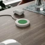 Green and Gold Wireless Charging Pad