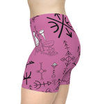 Pink Warrior Women's Biker Shorts