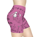 Pink Warrior Women's Biker Shorts