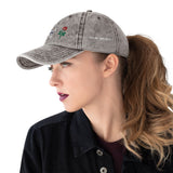 Hat Aquil Skull and Rose Dad Cap - Get Somes