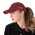 Hat Aquil Skull and Rose Dad Cap - Get Somes
